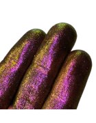 KAJOL Beauty Pigment PK54 aramiu cu irizatii roz-verzi Sparkle/Microglitter pentru machiaj - 1g