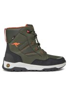 KangaRoos Ghete si cizme copii 301088936 - Piele ecologica/Textil - Kaki