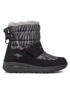 KangaRoos Pantofi copii 301089797 - Piele ecologica/Textil - Negru