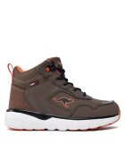 KangaRoos Pantofi sport copii 301088707 - Piele ecologica/Textil - Maro