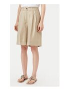 KAOS Pantaloni scurti dama bej - material in si poliester