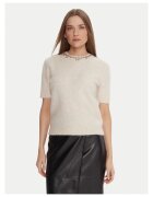 KAOS Pulover dama crem