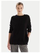 KAOS Pulover - negru - dama