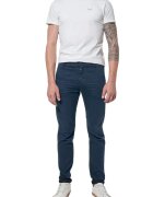 Kaporal Pantaloni barbati bleumarin - bumbac/poliester/elastan -