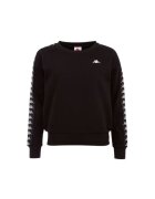 Kappa Bluza dama - Poliester/ Bumbac - Negru/ Alb -