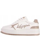 Kappa Tenisi dama adidasi sport cu platforma - alb - material sintetic