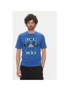 Kappa Tricou barbati 351U8JW - Bumbac - Albastru - Albastru