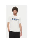 Kappa Tricou barbati 351U8KW - Bumbac - Alb - Alb