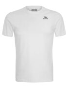 Kappa Tricou clasic slim-fit din bumbac pieptanat pentru barbati - LOGO CAFERS SLIM - Alb