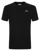 Kappa Tricou clasic slim-fit din bumbac pieptanat pentru barbati - LOGO CAFERS SLIM - Negru