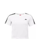 Kappa Tricou sport dama - Bumbac - Alb - Alb