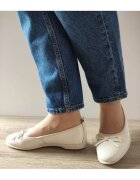 Karisma Pantofi Casual Perforati Dama 60005B 52-O Crem Croco - Crem - Crem