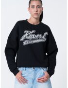 Karl Kani Bluza de trening cu logo - din amestec de bumbac - Negru