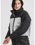 Karl Kani Geaca crop - Negru/Argintiu