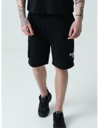 Karl Kani Pantaloni cargo scurti cu logo - Negru
