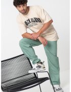 Karl Kani Pantaloni relaxed fit - Verde deschis