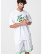 Karl Kani Tricou cu imprimeu logo - Verde/Alb optic