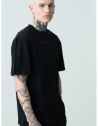 Karl Kani Tricou cu imprimeu text - Negru/Roz
