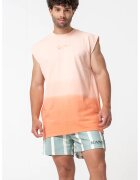 Karl Kani Tricou cu imprimeu tie-dye - Portocaliu