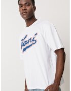 Karl Kani Tricou de bumbac cu logo - Rosu/Alb/Albastru