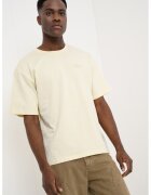 Karl Kani Tricou din bumbac cu imprimeu pe partea din spate - Bej deschis