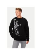 Karl Lagerfeld Bluza barbati - 304305375 - Bumbac/Poliester - Negru - Negru