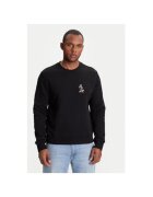 Karl Lagerfeld Bluza barbati 705099 553930 - Bumbac organic/Poliester - Negru - Negru