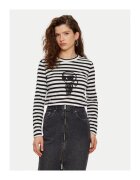 Karl Lagerfeld Bluza dama - 304578847 - Bumbac organic - Negru - Negru