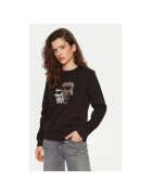 Karl Lagerfeld Bluza dama - 304579882 - Bumbac organic - Negru - Negru