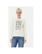 Karl Lagerfeld Bluza dama A2W20057 - Bumbac organic - Ecru - Ecru