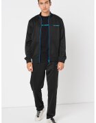 Karl Lagerfeld Bluza de trening cu buzunare oblice - Negru