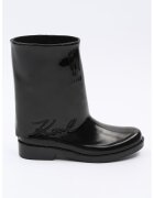 Karl Lagerfeld Cizme mid-calf - fara inchidere - Negru