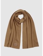 Karl Lagerfeld Fular cu aplicatie logo - Caramel