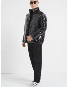 Karl Lagerfeld Geaca bufanta matlasata - Negru