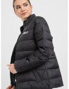Karl Lagerfeld Geaca cu logo brodat - Negru/Alb optic