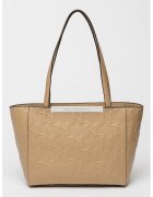 Karl Lagerfeld Geanta shopper din piele ecologica Archive Barre - Bej
