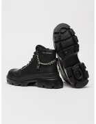 Karl Lagerfeld Ghete de piele - Negru