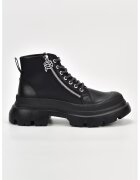 Karl Lagerfeld Ghete din piele - Negru