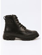 Karl Lagerfeld Ghete din piele - Negru