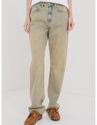 Karl Lagerfeld Jeans Blugi cu strasuri si tinte - Grej/Albastru