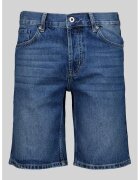 Karl Lagerfeld Jeans Blugi scurti cu 5 buzunare - Albastru inchis