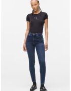 Karl Lagerfeld Jeans Blugi slim-fit din bumbac organic - Albastru petrol