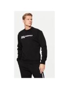 Karl Lagerfeld Jeans Bluza barbati - 304613678 - Bumbac organic - Negru - Negru