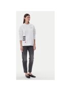 Karl Lagerfeld Jeans Bluza dama - 304579868 - Bumbac organic - Alb - Alb