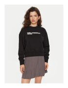Karl Lagerfeld Jeans Bluza dama - 304583278 - Bumbac organic - Negru - Negru