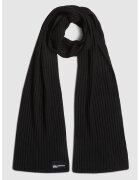 Karl Lagerfeld Jeans Esarfa din amestec de lana - Negru