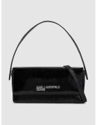 Karl Lagerfeld Jeans Geanta de umar cu aplicatie logo - Negru
