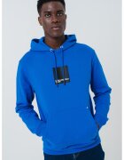 Karl Lagerfeld Jeans Hanorac de bumbac organic - Albastru royal