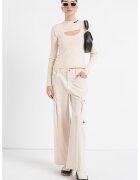Karl Lagerfeld Jeans Pantaloni cargo drepti - Bej