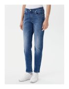Karl Lagerfeld Jeans Pantaloni dama A1W10108 - Bumbac/Elastan - Bleumarin - Bleumarin